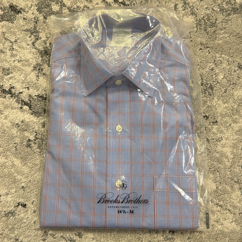 Brooks Brothers non iron shirt NWT